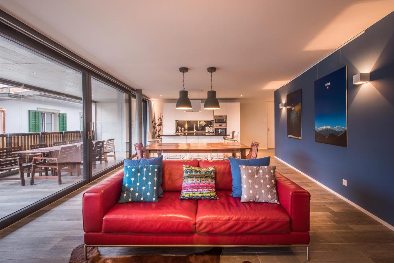 Independance Penthouse Apartment Интерлакен Екстериор снимка